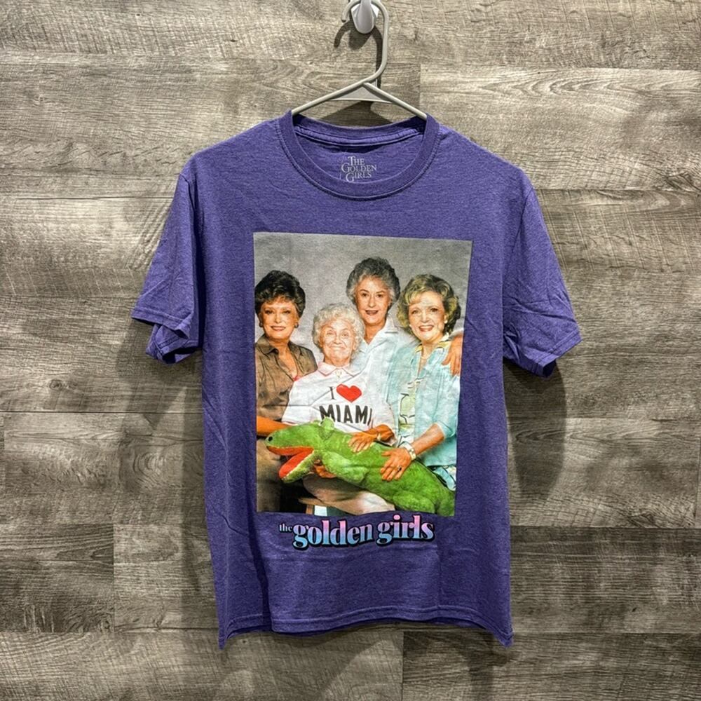 The Golden Girls NWT Graphic Short Sleeves T-Shirt in Cotton/ Polyester blend.